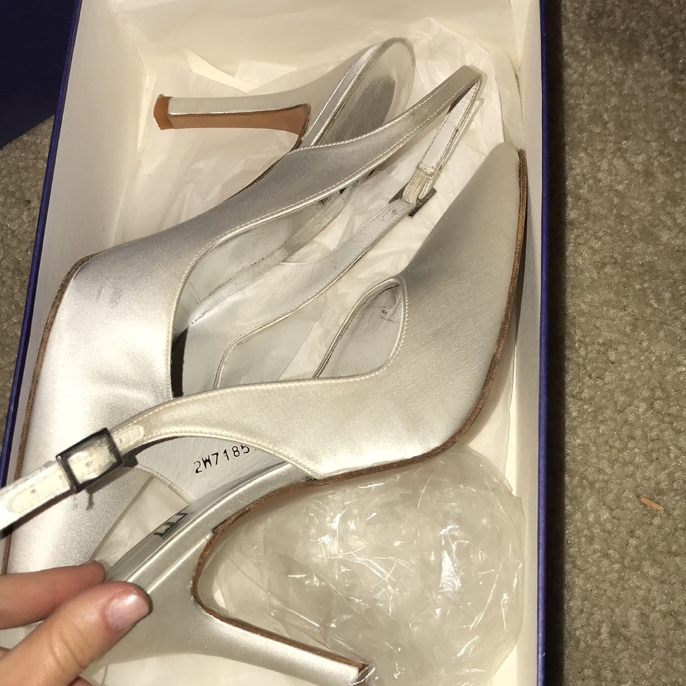 Satin heels - Picture 3 of 5